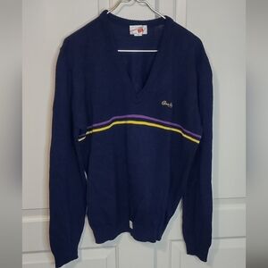 Crown Royal NOS Promotional V Neck Sweater Size XL
